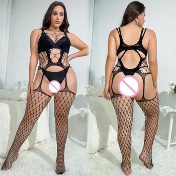 Горячее женское нижнее белье, высокая эластичность, сетчатый боди, костюмы, 10 стилей, сетчатые чулки для всего тела, одежда, женская эротическая одежда для сна XXS