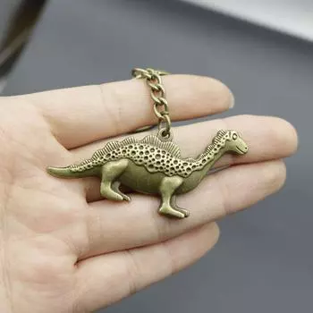 Горячие продажи ювелирных изделий, минималистский кулон-брелок с динозавром one size