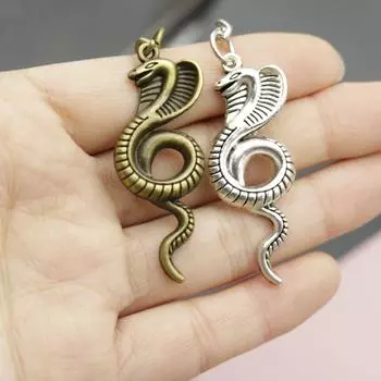 Горячие продажи ювелирных изделий, минималистский кулон «Кобра», кулон-брелок one size