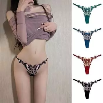 Горячие женские трусы, эластичные удобные порнографические