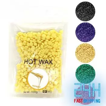 Горячий 100 г жемчужный твердый воск в зернах горячий пленочный воск для удаления волос воск для депиляции удаление нежелательных волос на ногах и других частях тела