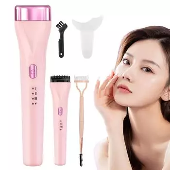 Горячий блендер для ресниц XIAONIU, модернизированный, 15 секунд, быстрая температура, USB, удобно сжигать, 5D, вспомогательный инструмент для защиты ресниц, расческа для ресниц розовый