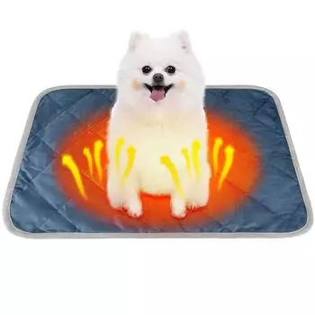 Горячий коврик для Тепловой коврик для Теплый Без электричества Магазины для собак Тепло с телом Холод Холодное тепло Зимние товары [KEYVOR] Домашние животные, Домашние животные, Коврик, Требуется, Собака, Кошка, синий