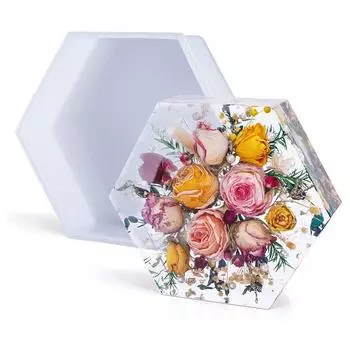 горячий! Силиконовые формы «сделай сам», полимерные формы для сохранения цветов, сделай сам, свадьба, подарок на годовщину, День святого Валентина, дом Heart 02