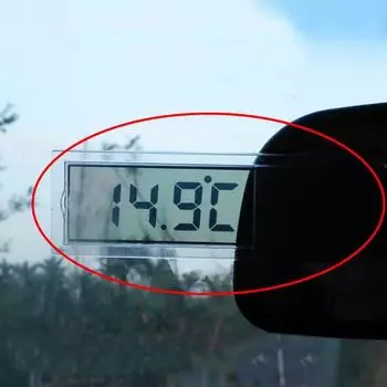 Горячий ЖК-цифровой термометр, измеритель температуры, мини-крытый, открытый, присоска