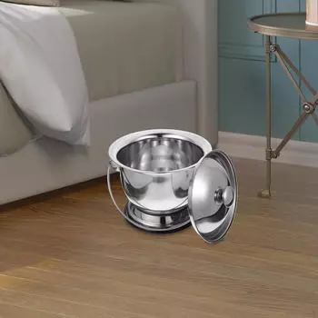 Горшки Ночной Горшок с Крышкой Спальня Женский Мужской Мини-туалеты Дети Взрослые Подстилка Писсуар Бутылка