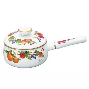 Горшок эмалированный Fuji One Hand 18 см Fruitus Collection 2 FTC-18S