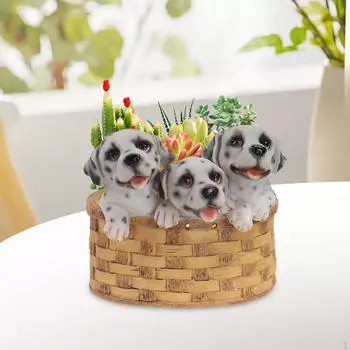 Горшок для цветов «Очаровательный кролик» — креативное украшение сада для любителей растений