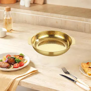 Горшок для лапши быстрого приготовления Кимчи Суп Быстроразогревающиеся Закусочные Тарелки Многоцелевые Нержавеющая сталь 20cm серебряный