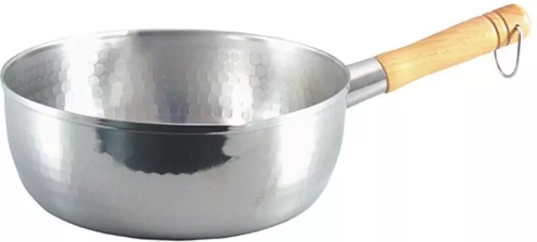 Горшок для планирования Shimomura, горшок Yukihira, 24 см, нержавеющая сталь, кованый, совместимый с IH 34054 Pro, модель Tsubame Sanjo, для одной руки [Сделано в Японии]