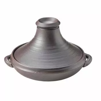 Горшок для тажина Saji Pottery Brown Banko Ware, большой горшок для тажина Nanban 26,5 см 33-60 коричневый