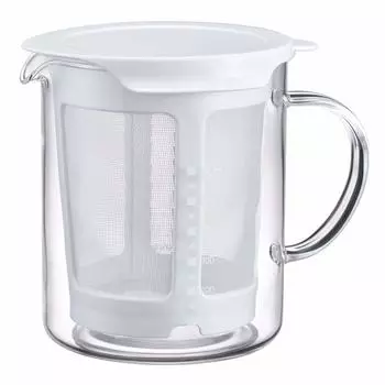 Горшок HARIO Dashi Практичная емкость 600 мл Dashi Ручная работа Белый Сделано в Японии Подарок Подарок DP-600-W