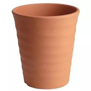 Горшок из микавы KANEYOSHI в отечественном производстве Керамический цветочный горшок из микавы Flower Road Red ware 6 [Сделано в Японии/Надежное качество] №