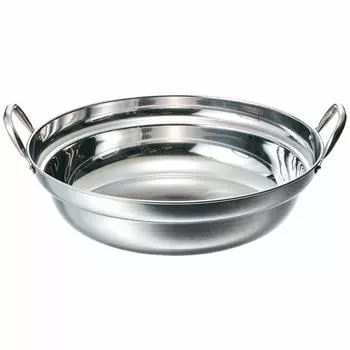 горшок из нержавеющей стали для использования в аквариуме Mt-torimatsu Двуручный 25,5 см