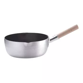 Горшок Эндо Сёдзи Коммерческий Юкихира 27 см Внутренняя поверхность с покрытием из фторкаучука Корпус из алюминия Ручка из натурального дерева AYK8005