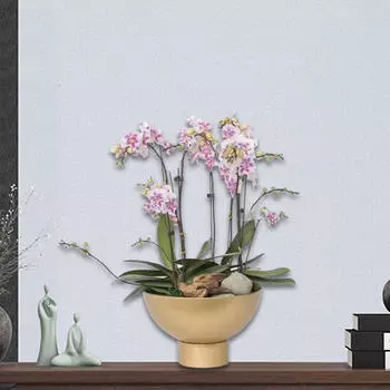 Горшок легкий многоцелевой кашпо украшение для дома для обеденного стола сухоцветы S