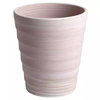 Горшок Mikawayaki KANEYOSHI из керамики для домашнего использования Цветочный горшок Mikawayaki Flower Road White Bisque 5 [Сделано в Японии/Надежное качество] №.