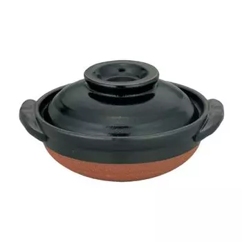 Горшок размера Yuzu Tenmoku Глиняный горшок на одну персону 5,5 [19,51710 см]