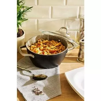 Горшок Sansa Granite 20 см глубокий