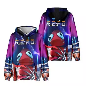 ГОРЯЧАЯ мода игра REPO толстовки осень длинный рукав унисекс Harajuku свитера уличная одежда смешная одежда толстовка XS