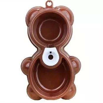 ГОРЯЧИЙ! Удивительная высококачественная двухпортовая миска для собак, фонтан для питья кошек, миска для еды, автоматический дозатор воды для домашних животных, кормушка синий