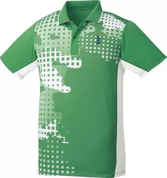 GOSEN Soft теннисная бадминтонная игровая рубашка унисекс T1802 зеленая (48) Размер M