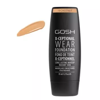 Gosh X-Ceptional Wear Foundation Стойкий макияж 19 Каштан 35 мл