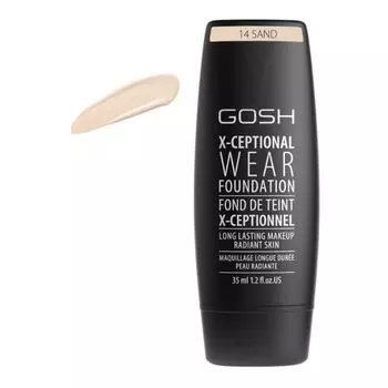 Gosh X-Ceptional Wear Foundation Стойкий макияж 14 песочный 35 мл