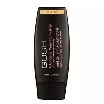 Gosh X-Ceptional Wear Foundation Стойкий макияж 18 Sunny 35 мл