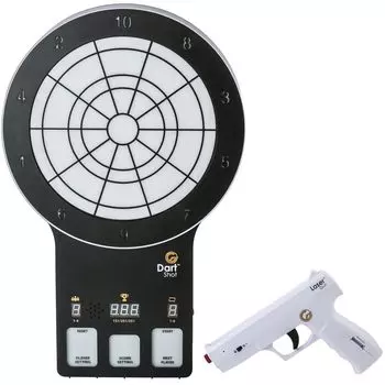 GoShot DartShot Лазерный дротик Электронный дартс Лазерный пистолет Дартс чёрный
