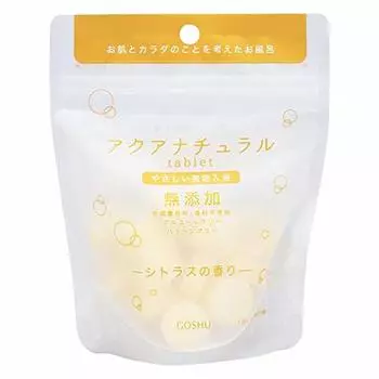 Goshu Pharmaceutical Aqua Натуральный цитрусовый аромат 125 г