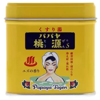 Goshu Pharmaceutical Papaya Togen S 70 г банка с ароматом юдзу [квази-лекарство]
