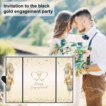 Гостевая книга помолвки Книга подписей на счастливую помолвку Гостевая книга подписей на помолвку Подарки для молодоженов Поздравления почти молодоженам 1pc