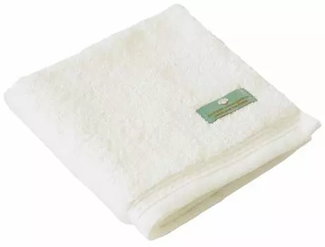Гостевое полотенце UCHINO из органического хлопка 34 x 36 см, белое 8809G829 W Pure Natural прибл. белый