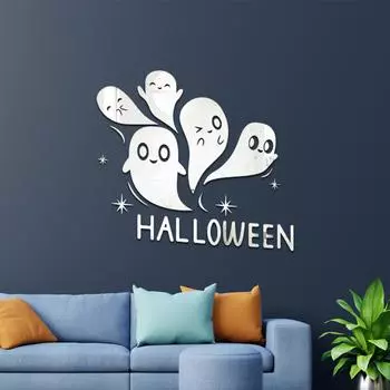 Гостиная 3D трехмерные наклейки на стену акриловое зеркало украшения комнаты наклейки на стену телевизора теплые самоклеящиеся наклейки