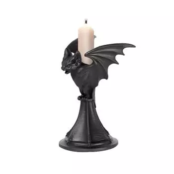 Gothic Candlestick T, Wolf-style Candlestick Halloween Decorations Resin Imitation Handicrafts Home Desktop Decorations Christmas Decorations One Size