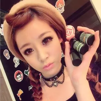 Gothic Punk Leather Pendant Collar Choker Heart Dangle Necklace чёрный