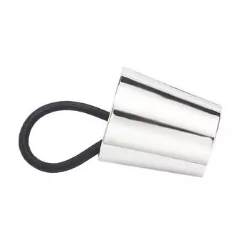 Готическая эластичная повязка, держатель для хвоста, зажим для волос, ободок для волос, повязка для волос, металлическая заколка для хвоста в стиле панк