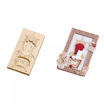 Готическая серия Штамп Голова DIY Руководство Счет Эмаль Медная Голова Подарок Скрапбукинг H