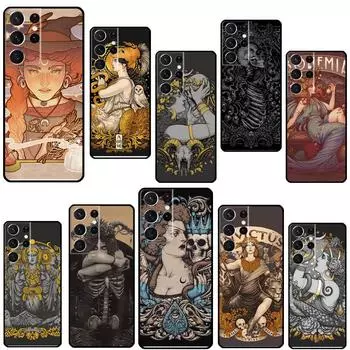 Готическая ведьма колдовство для Samsung Galaxy S20 FE S21 Ultra Note 20 S8 S9 S10 Note 10 Plus S22 Ultra чехол Galaxy S8 Plus
