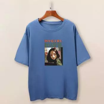 Готические футболки с принтом, женские летние шикарные свободные футболки для девочек, мягкие женские хлопковые топы большого размера XL белый