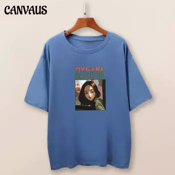 Готические футболки с принтом, женские летние шикарные свободные футболки для девочек, мягкие женские хлопковые топы большого размера XL белый