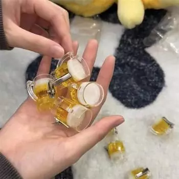 Готические пивные заколки для волос Y2K Girls Clip Боковая челка Шпилька Аксессуары для волос 1pc