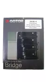 GOTOH Bridge for bass Black [] 203B-4