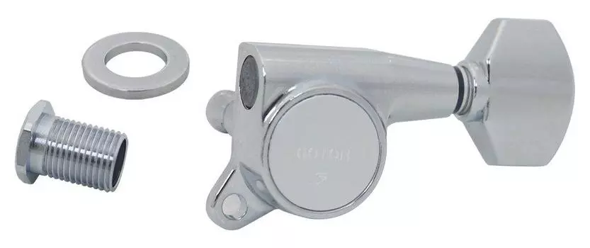 GOTOH Electric Guitar 07 Chrome Peg, Button, 6L, (07223CX) SG381-07-L-C