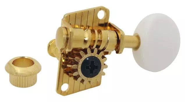 GOTOH Gear Peg для 05MA Gold Ukulele, кнопка, (UK12-05MAGX) UK12-05MA-GG золотой