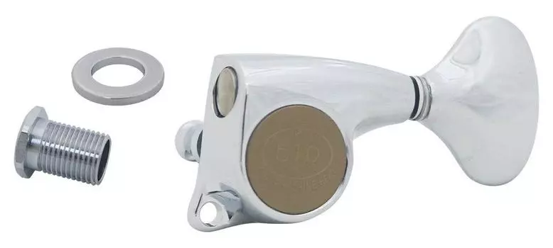 GOTOH Guitar L5 Chrome Peg, Button, 3+3, (02012CX) SGL510-L5-3+3-C