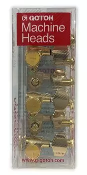 Колок для гитары GOTOH, золотой SG301-MG-01-L3R3-GG 05202GYX/D золотой