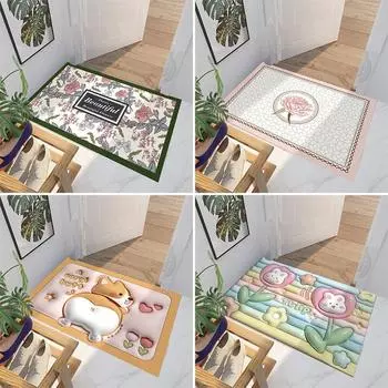 Готовые на складе многофункциональные ковры для пола мягкие противоскользящие коврики для туалетной двери 40x60 см 40x60cm