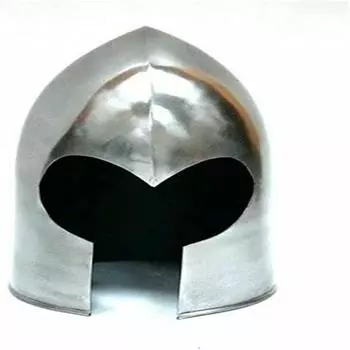 Готовый к бою доспех Шлем, серебро